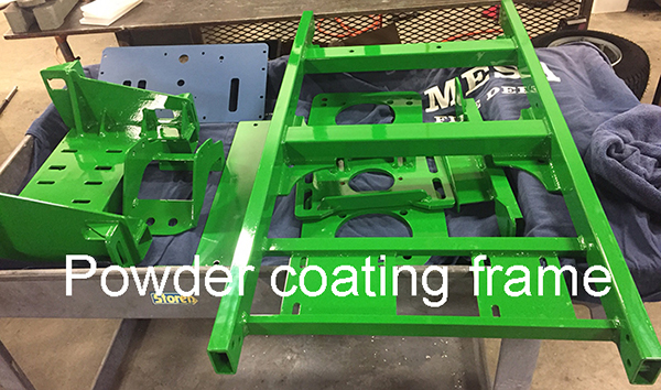 Powder Coating Frame